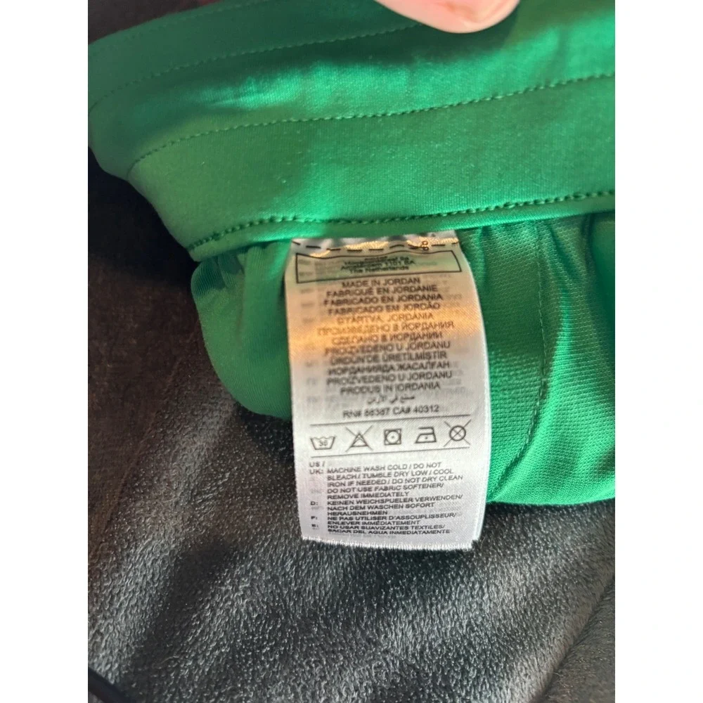 Adidas Aeroready Mens Athletic Shorts Green Zipper Pockets RN 88387
